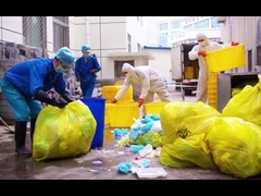 মেডিকেল বর্জ্য জ্বালানী ইউরোপীয় স্ট্যান্ডার্ড 30-200t/D হ্যান্ডলিং ক্ষমতা